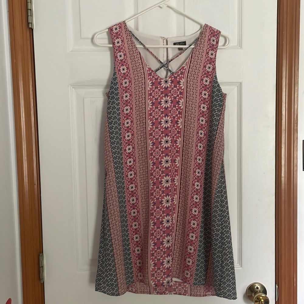 Pink small Lily Rose midi dress